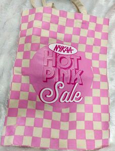 🎁Buy 2 Get 1 Free 🎁Nykaa Hot Pink Sale Bag