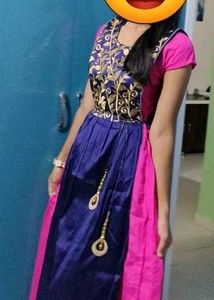Gown With Upper Top ..