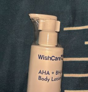 WishCare AHA + BHA Body Lotion