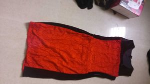 Red &amp; Black Dress