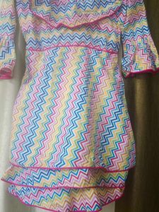 Cute Patterned winterwear Dress