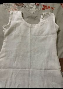 white daily wear kurta