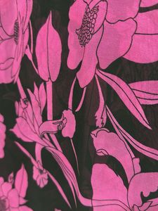 Floral Print saree no blouse