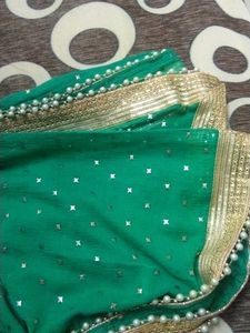 Green Choli Duppata