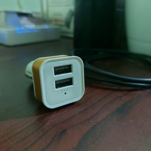 Car Charger With Cable