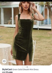 OLIVE GREEN BODYCON