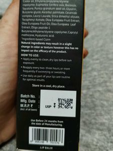 Dr. Sheth&#39;s Lip Balm SPF 50