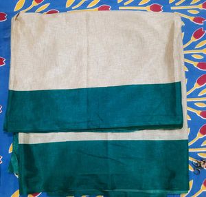 Elegant Green Border Saree