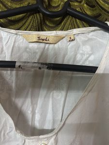 White Embroidered Top