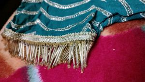 Green Sharara Suit with Dupatta