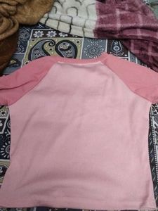 Y2k Savana Pink Fitted Top