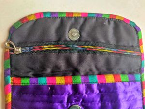 Embroidered Wallet/Pouch/Clutch