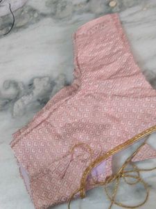 Elegant White Cotton Saree with blouse