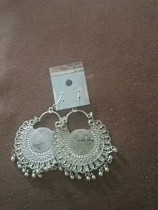 Mirror Jhumka Earrings