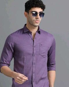 Solid Slim fit Shirt for mens
