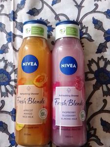 Nivea Fresh Blends Shower Gels