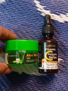 Elibliss Vitamin Serum + Aloevera Gel