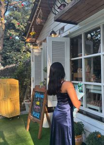 Elegant Navy Blue Dress