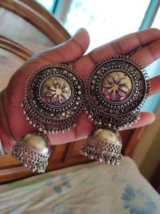 Beautiful Silver 🤍🤍 Earring Sat😘😘
