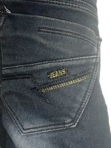 Dark Black Denim Jeans