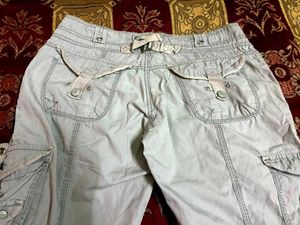 Urban Explorer Cargo Shorts — Light Grey