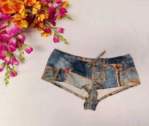 🇳🇿💫💗Floral Denim Shorts Penty