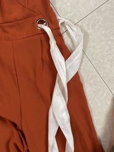 Chic Rust Jumpsuit
