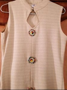 A Line Front Slit Kurti