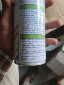 Spray Paint White Colour