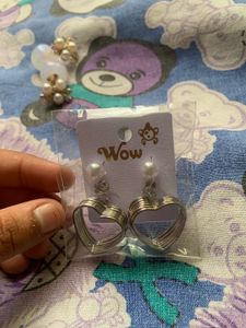 Heart Earrings pintrestyy