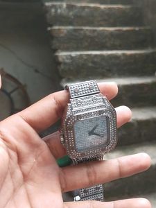Iced Out Wrist Watch