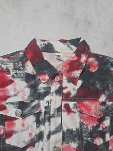 Tie-Dye Denim Jacket