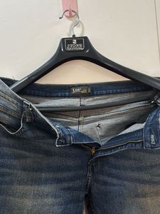 Lee Faded Blue Jeans