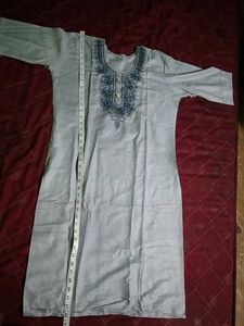 Thread Work Kurti