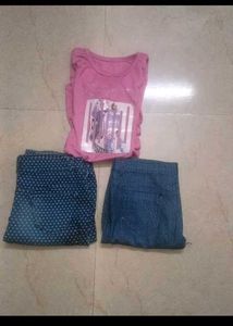 Combo Offer 2 jeans Buy Get 1top Free