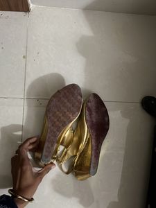 Gold Heels