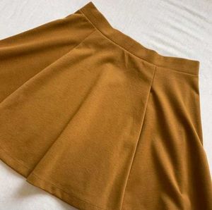 Forever 21 Brown Skater Skirt
