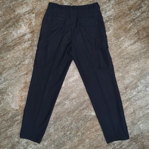 Korean Navy Blue 6 Pocket Cargo (Unisex)
