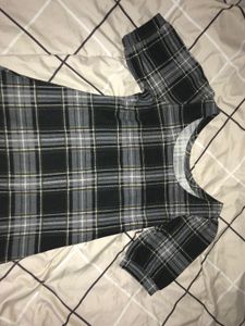 Checkered Mini Dress