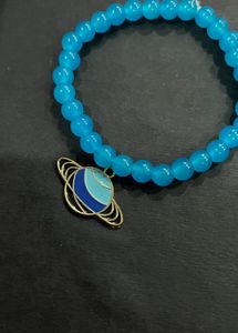 Jupiter Blue Beads Bracelet 🪐