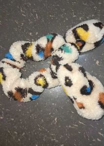 Leopard Print Scrunchie