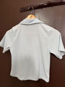Cute Light Blue Top
