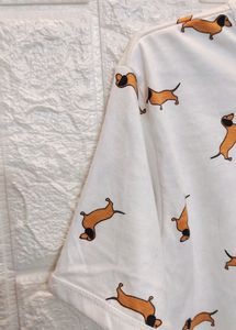 Doggy Printed Top