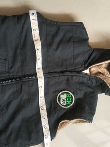 Unisex Fleece Lined Half Jacket