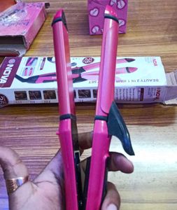 Nova 2-in-1 Hair Beauty Set Working