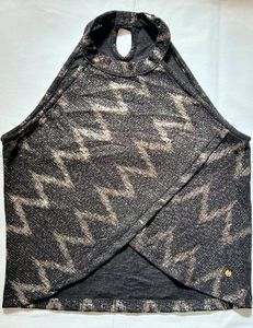 nuon  Chic Metallic Halter Top