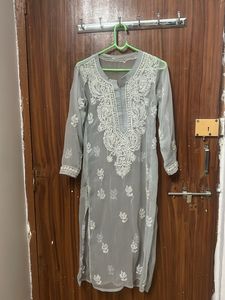 Grey Kurta