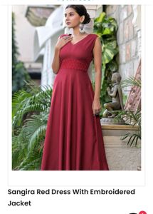 Hatheli Women Dress &amp; Jacket Set