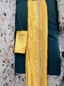 Satin Solid Dress Material