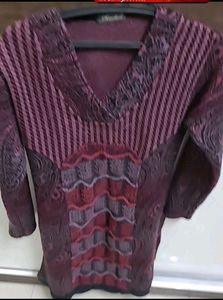 Brand teacher Woollen kurta